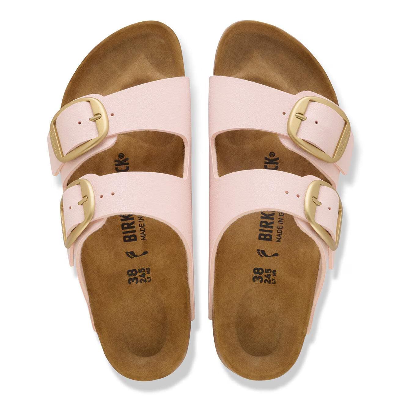 ARIZONA BB BIRKOFLOR LIGHT ROSE N-LADIES SANDALS-BIRKENSTOCK-JB Evans Fashions & Footwear