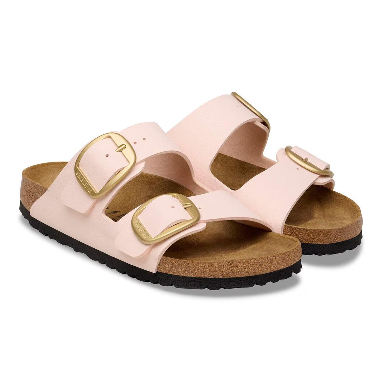 ARIZONA BB BIRKOFLOR LIGHT ROSE N-LADIES SANDALS-BIRKENSTOCK-JB Evans Fashions & Footwear