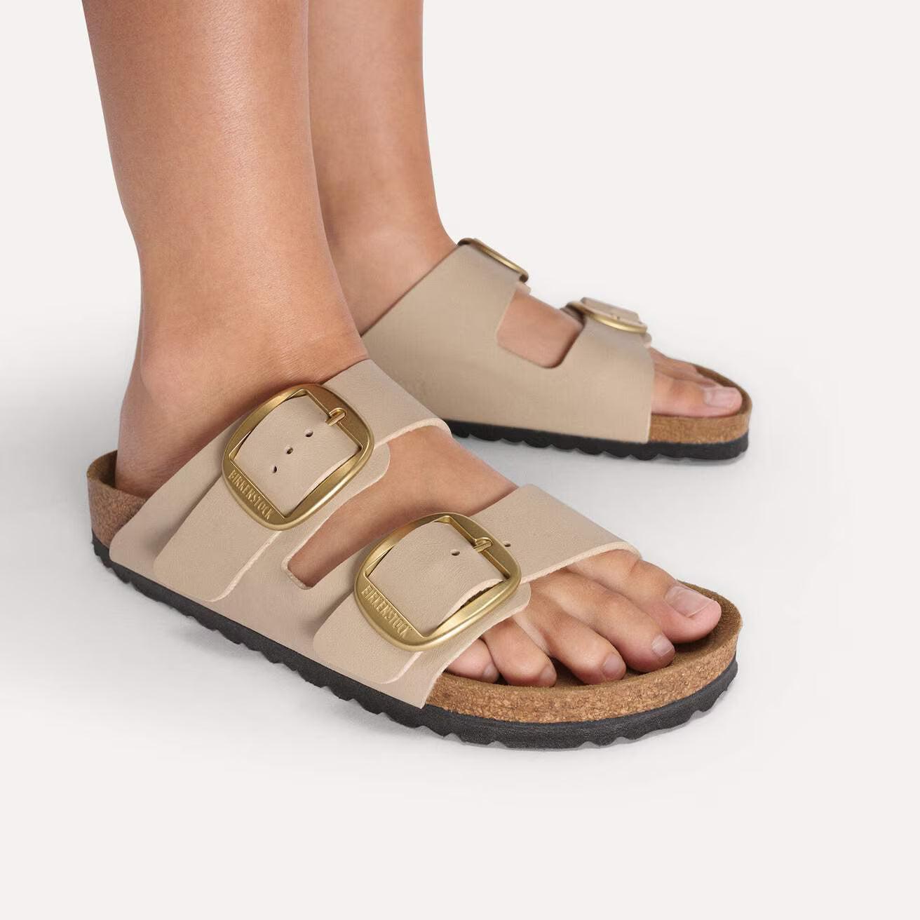 ARIZONA BB BIRKOFLOR SANDCASTLE N-LADIES SANDALS-BIRKENSTOCK-JB Evans Fashions & Footwear