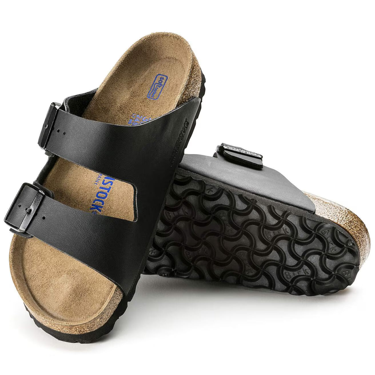 ARIZONA BF SFB BLACK R-MENS SANDALS-BIRKENSTOCK-JB Evans Fashions & Footwear