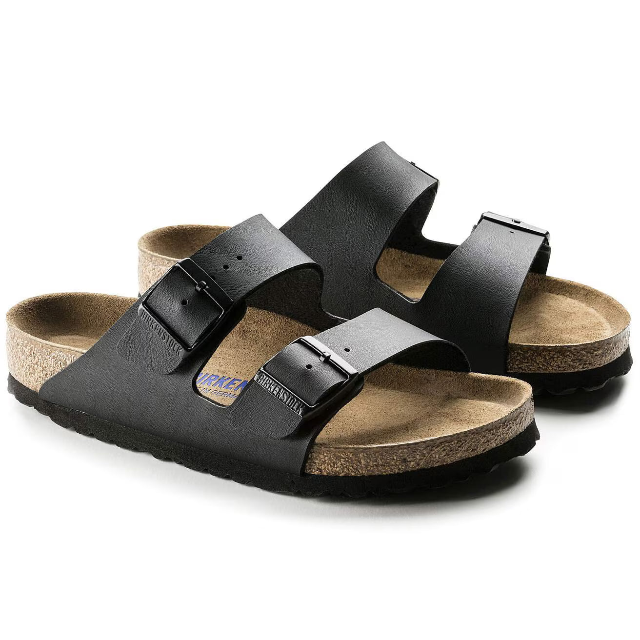 ARIZONA BF SFB BLACK R-MENS SANDALS-BIRKENSTOCK-JB Evans Fashions & Footwear
