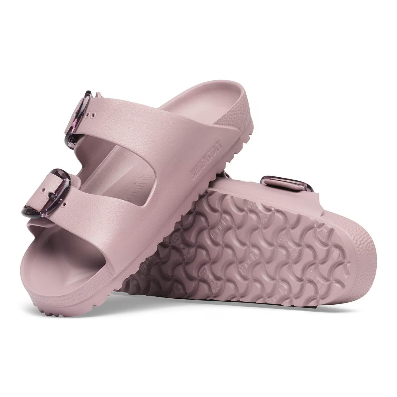 ARIZONA BIG BUCKLE EVA FADED PURPLE N-LADIES SANDALS-BIRKENSTOCK-JB Evans Fashions & Footwear