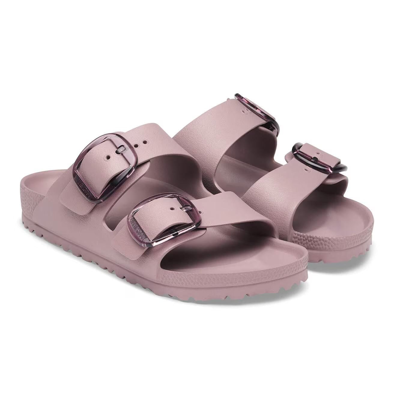 ARIZONA BIG BUCKLE EVA FADED PURPLE N-LADIES SANDALS-BIRKENSTOCK-JB Evans Fashions & Footwear