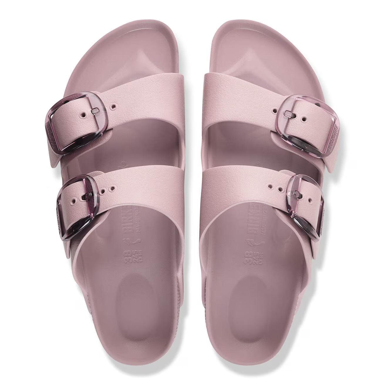 ARIZONA BIG BUCKLE EVA FADED PURPLE N-LADIES SANDALS-BIRKENSTOCK-JB Evans Fashions & Footwear