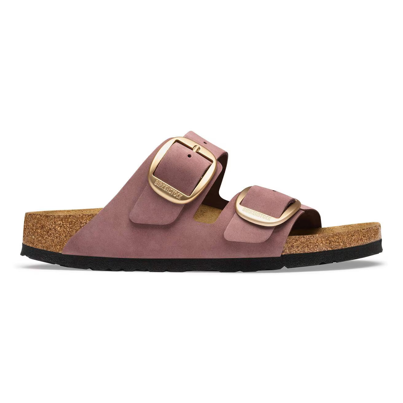 ARIZONA BIG BUCKLE NUBUCK PEPPER-LADIES SANDALS-BIRKENSTOCK-JB Evans Fashions & Footwear