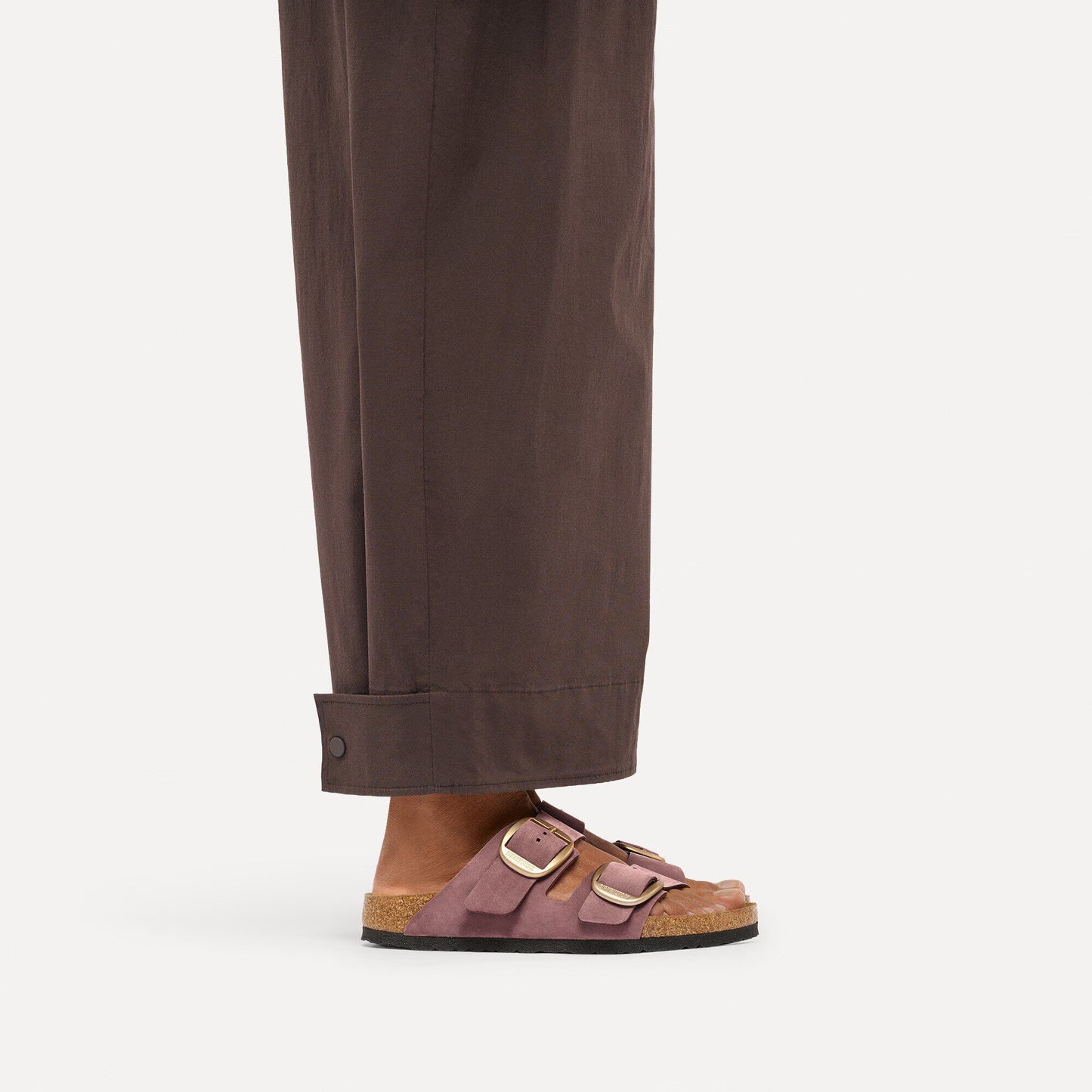 ARIZONA BIG BUCKLE NUBUCK PEPPER-LADIES SANDALS-BIRKENSTOCK-JB Evans Fashions & Footwear