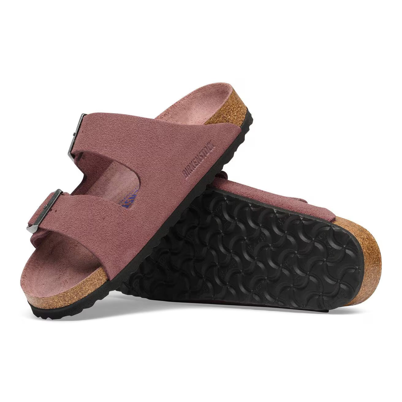 ARIZONA DFB SUEDE PEPPER TONAL R-LADIES SANDALS-BIRKENSTOCK-JB Evans Fashions & Footwear