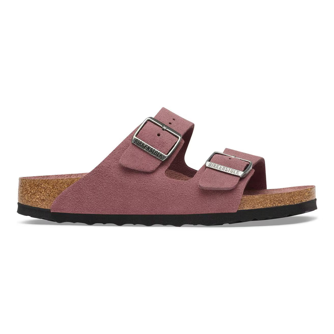 ARIZONA DFB SUEDE PEPPER TONAL R-LADIES SANDALS-BIRKENSTOCK-JB Evans Fashions & Footwear