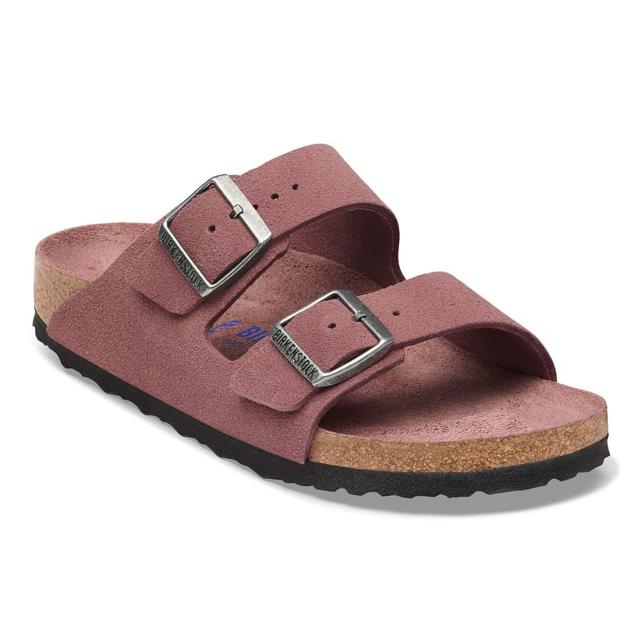 ARIZONA DFB SUEDE PEPPER TONAL R-LADIES SANDALS-BIRKENSTOCK-JB Evans Fashions & Footwear