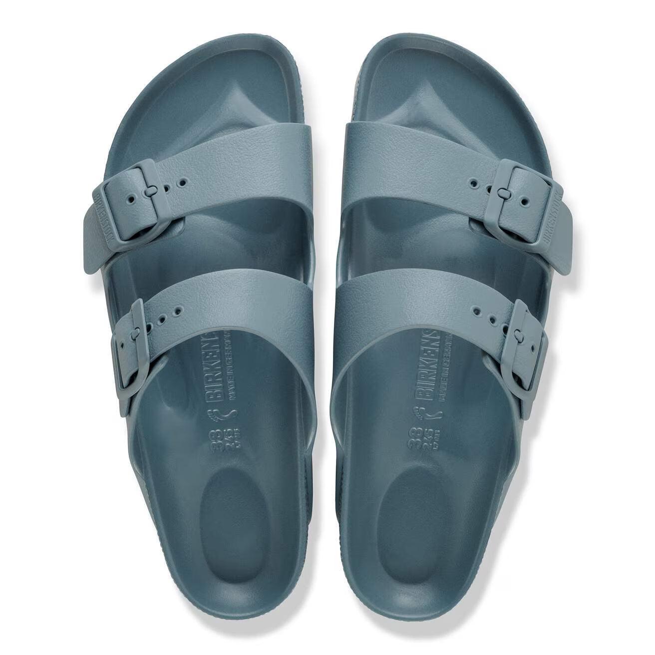 ARIZONA EVA BASALT GRAY R-SANDALS-BIRKENSTOCK-JB Evans Fashions & Footwear