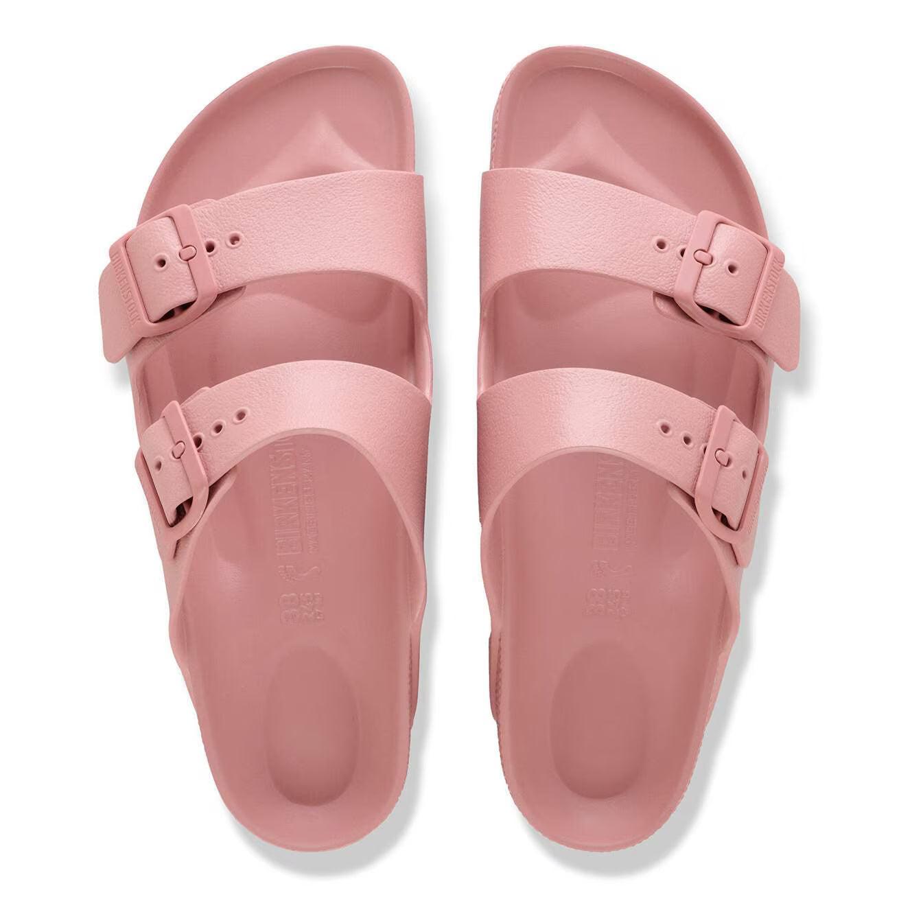 ARIZONA EVA PINK CLAY N-LADIES SANDALS-BIRKENSTOCK-JB Evans Fashions & Footwear