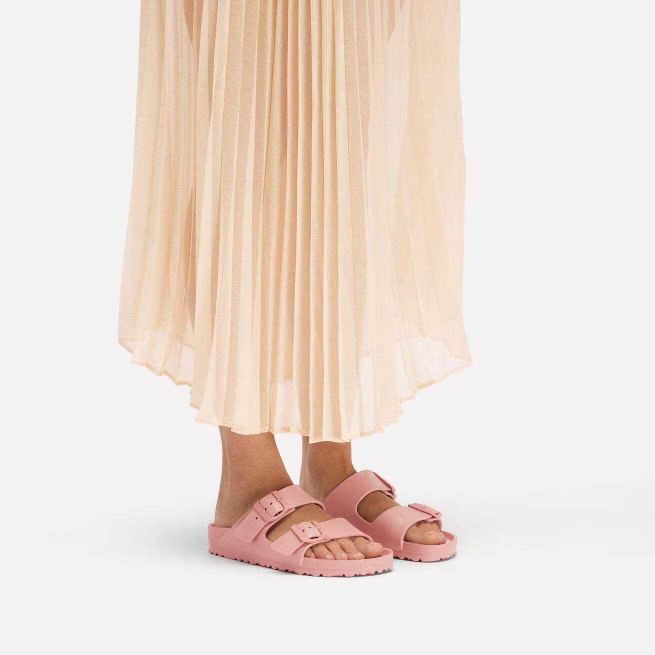 ARIZONA EVA PINK CLAY N-LADIES SANDALS-BIRKENSTOCK-JB Evans Fashions & Footwear