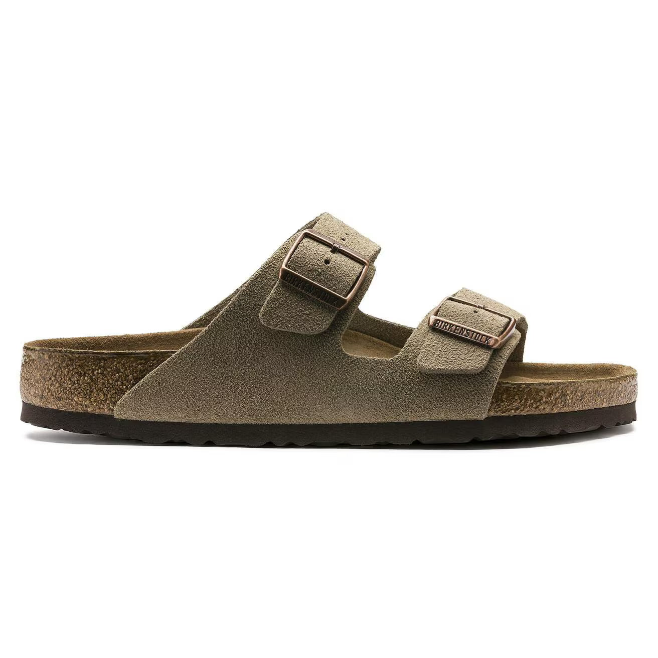 ARIZONA SFB SUEDE TAUPE R-SANDALS-BIRKENSTOCK-JB Evans Fashions & Footwear