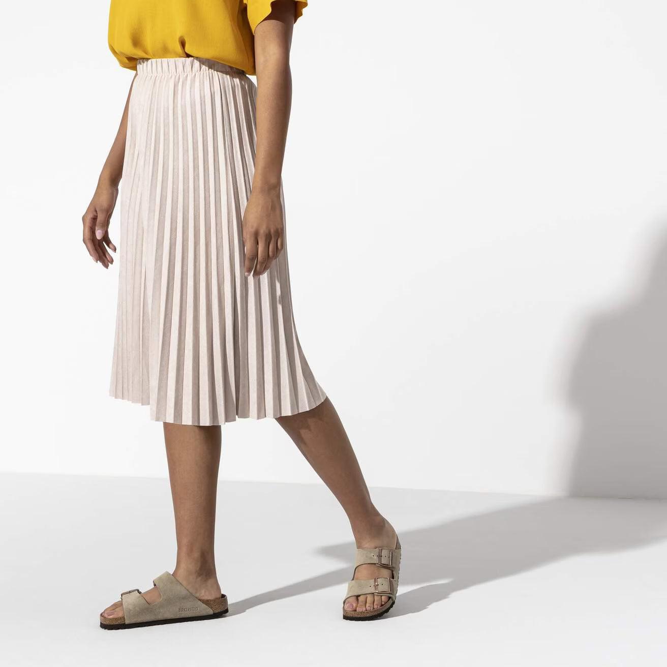 ARIZONA SFB SUEDE TAUPE R-SANDALS-BIRKENSTOCK-JB Evans Fashions & Footwear