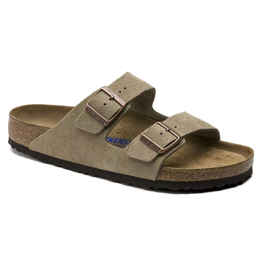 ARIZONA SFB SUEDE TAUPE R-SANDALS-BIRKENSTOCK-JB Evans Fashions & Footwear
