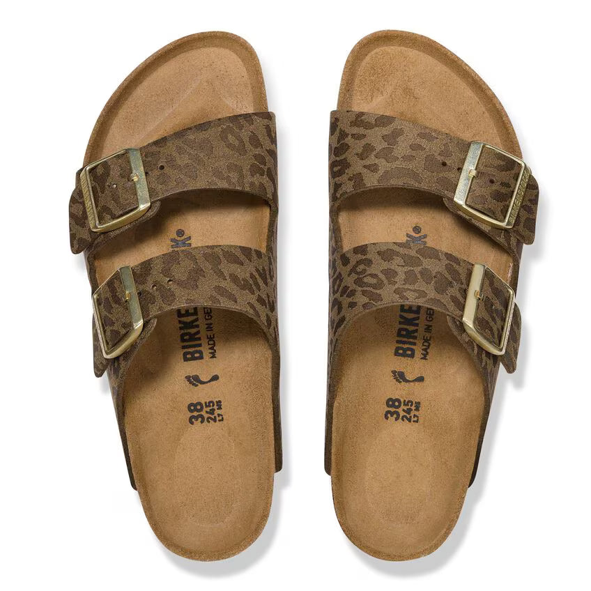 ARIZONA SYNTHETICS LEO KHAKI R-SANDALS-BIRKENSTOCK-JB Evans Fashions & Footwear