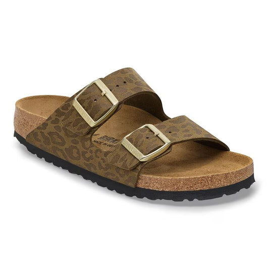 ARIZONA SYNTHETICS LEO KHAKI R-SANDALS-BIRKENSTOCK-JB Evans Fashions & Footwear