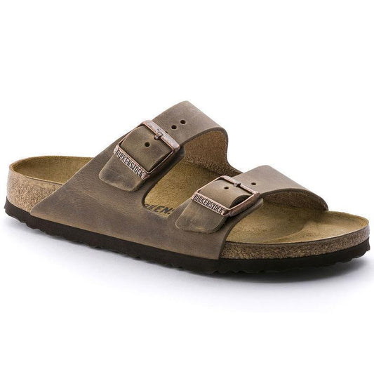 ARIZONA TOBACCO OILED LEATHER-SANDALS-BIRKENSTOCK-JB Evans Fashions & Footwear