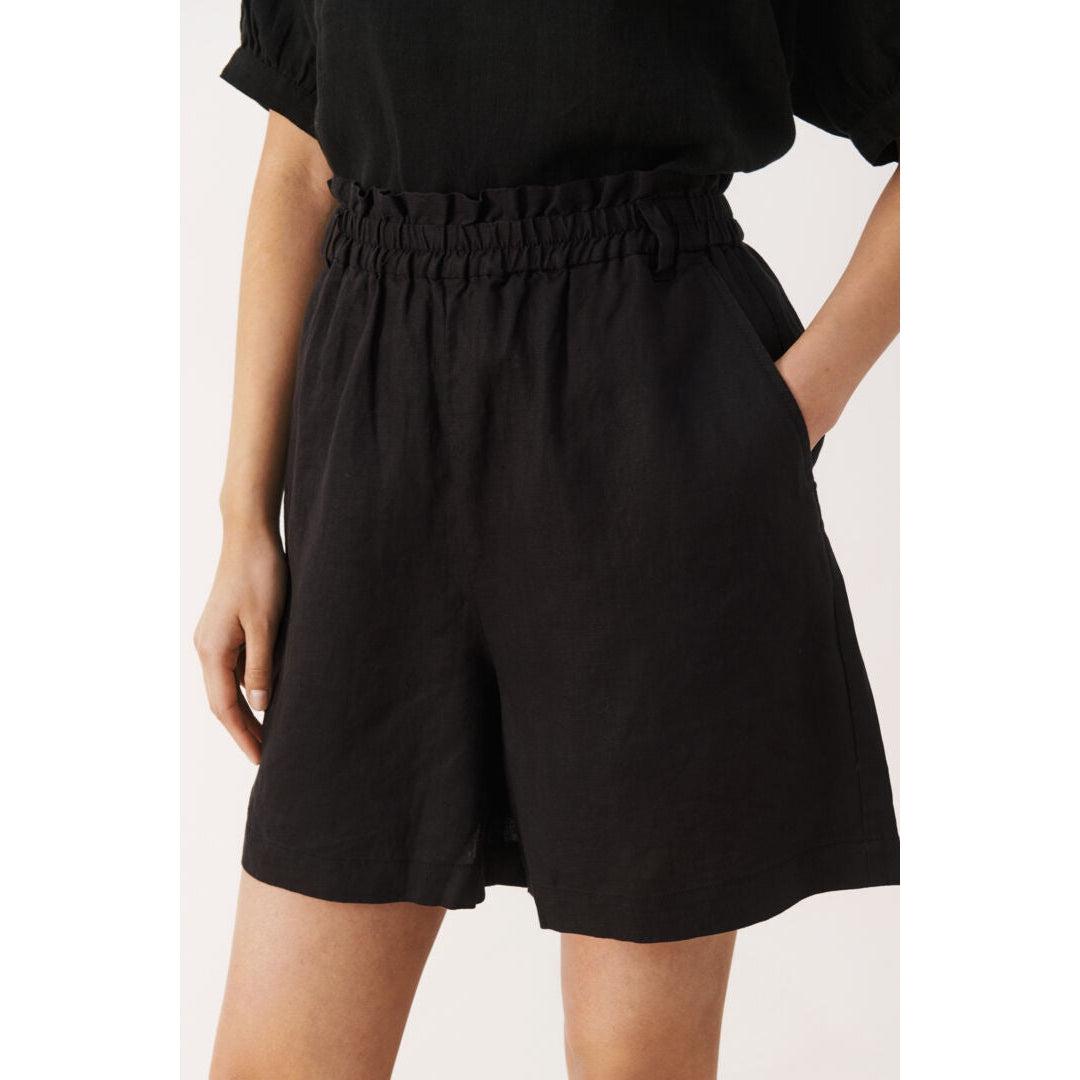 ARNA LINEN SHORT-LADIES SHORTS-PART TWO-JB Evans Fashions & Footwear