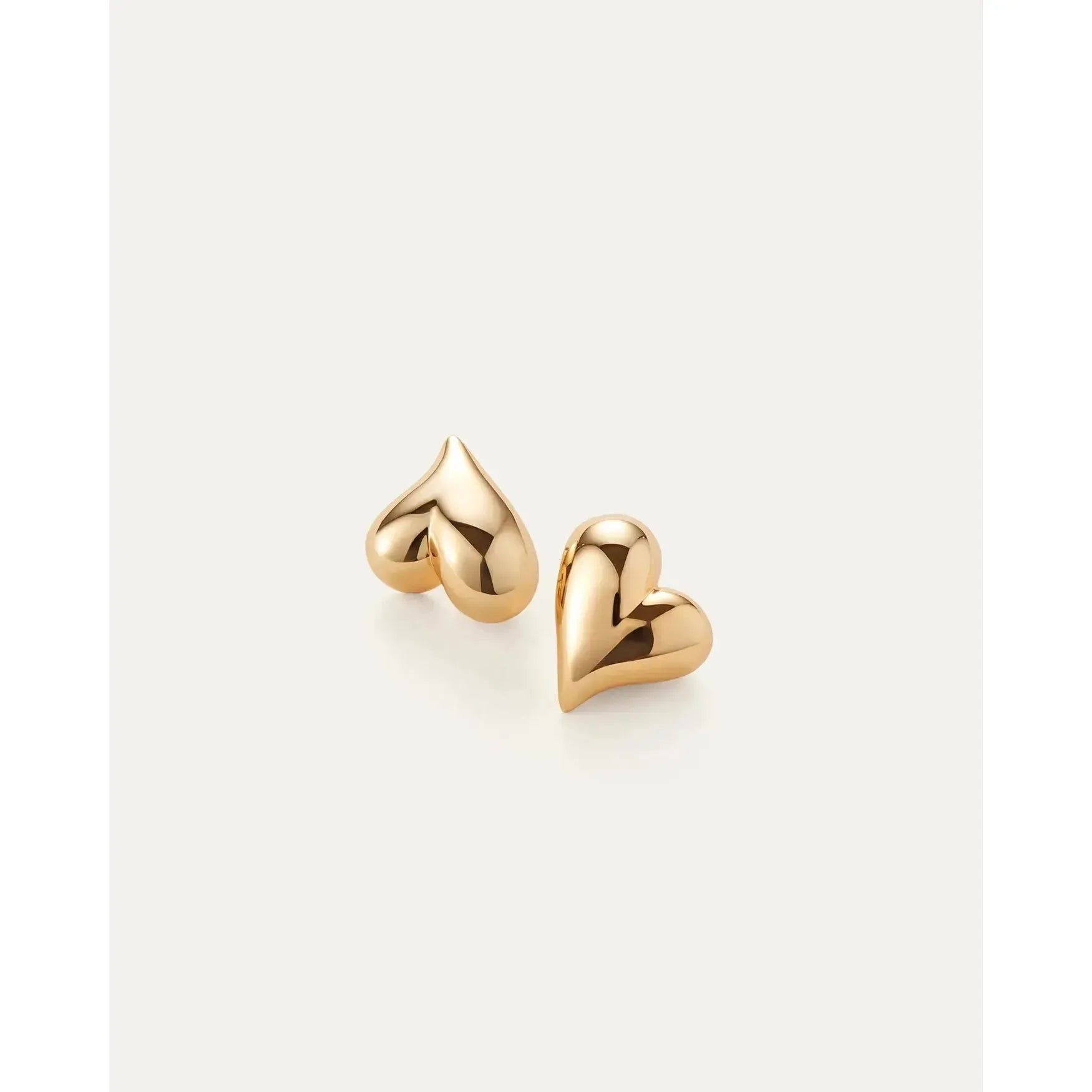 ART HEART BUTTON EARRINGS-LADIES ACCESSORIES-JENNY BIRD-JB Evans Fashions & Footwear