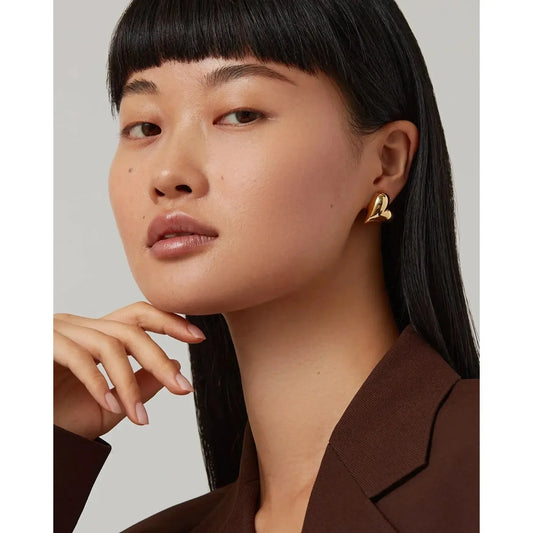 ART HEART BUTTON EARRINGS-LADIES ACCESSORIES-JENNY BIRD-JB Evans Fashions & Footwear