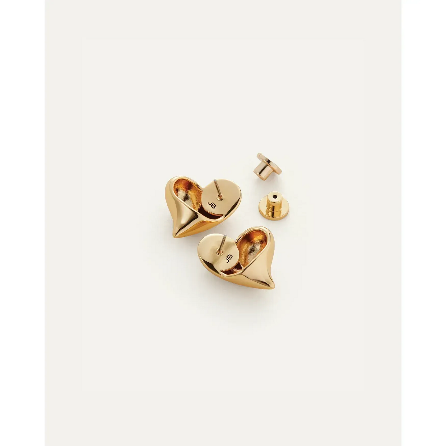 ART HEART SYMMETRICAL BUTTON EARRINGS-LADIES ACCESSORIES-JENNY BIRD-JB Evans Fashions & Footwear