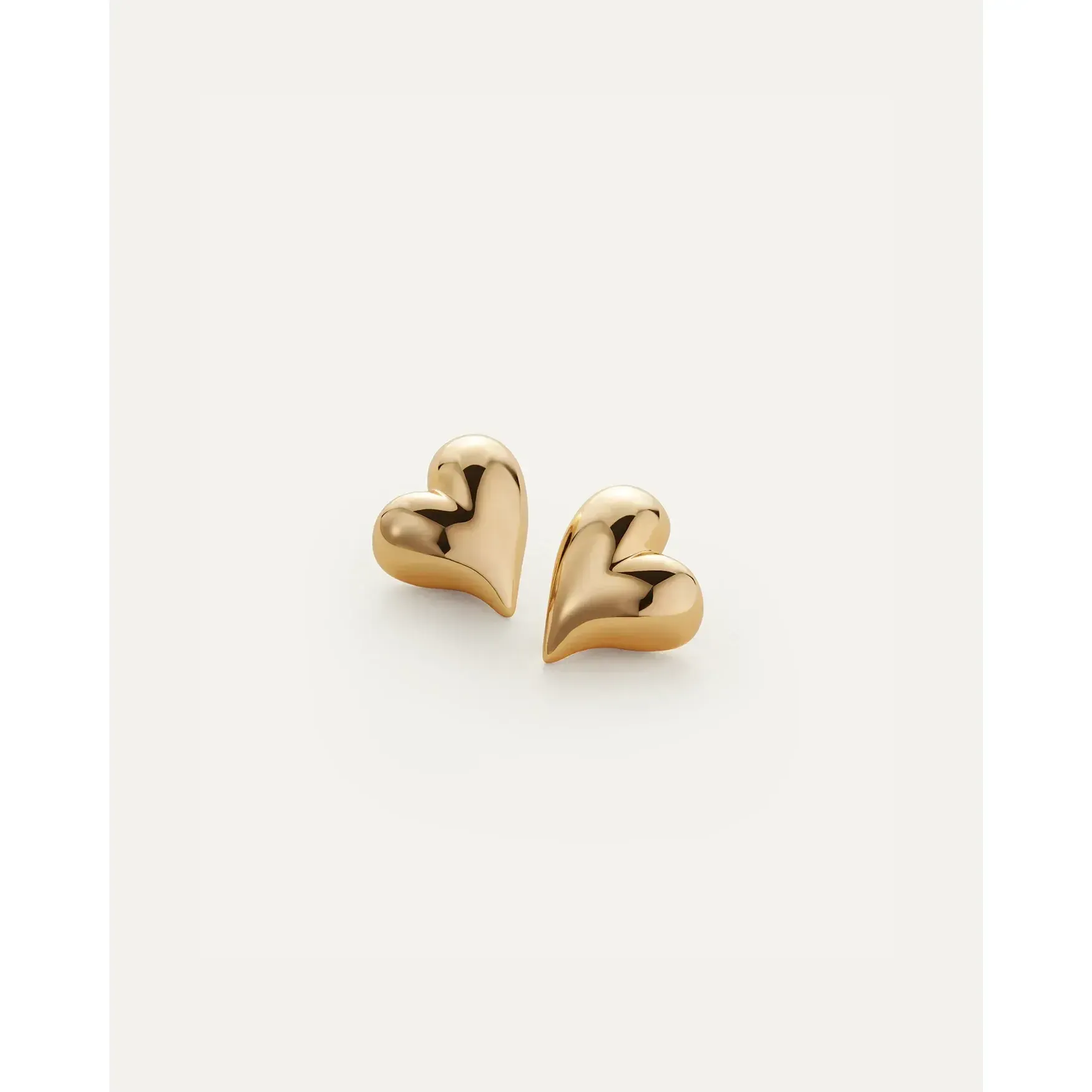 ART HEART SYMMETRICAL BUTTON EARRINGS-LADIES ACCESSORIES-JENNY BIRD-JB Evans Fashions & Footwear