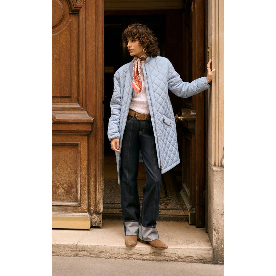 ARWEN JACKET-LADIES LIGHTWEIGHT COATS & JACKETS-CREAM-JB Evans Fashions & Footwear