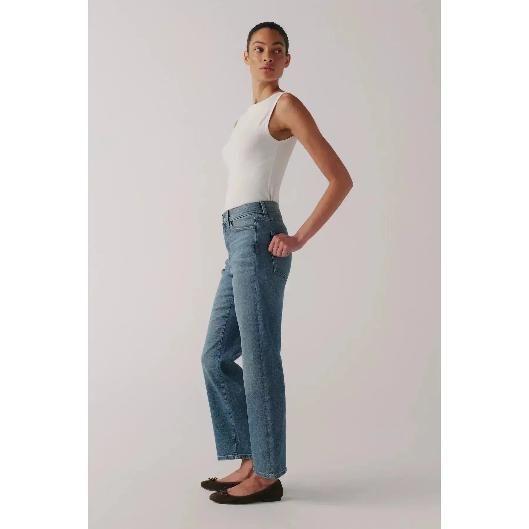 ASE STRAIGHT EVERAFTER-LADIES DENIM-WARP & WEFT-JB Evans Fashions & Footwear