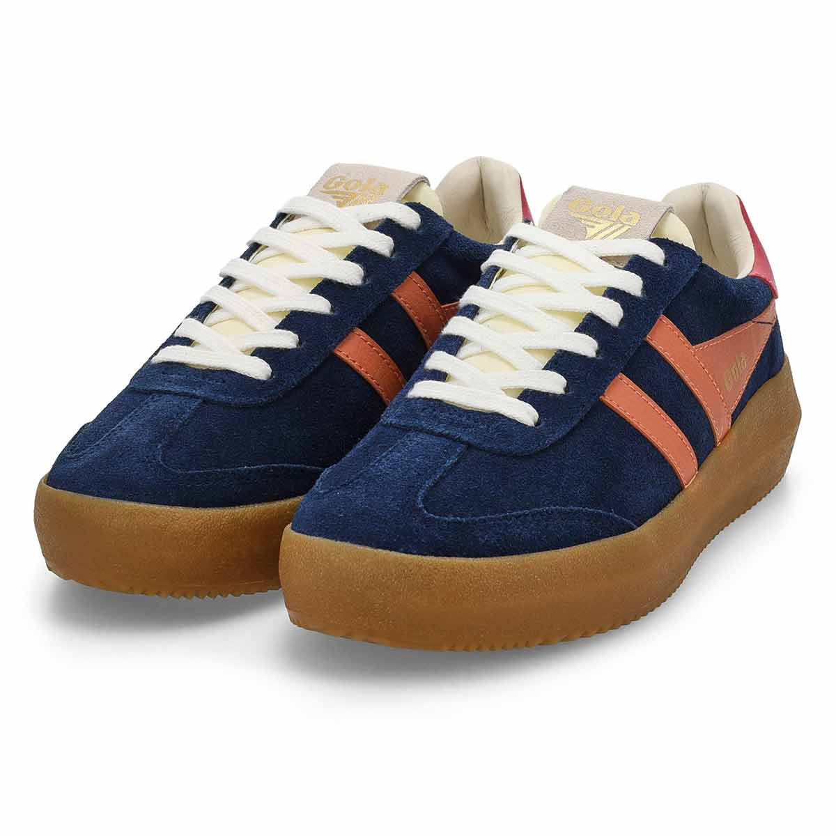 ATHENA IN NAVY TERRACOTA BUBBLE GUM-LADIES SNEAKERS-GOLA-JB Evans Fashions & Footwear