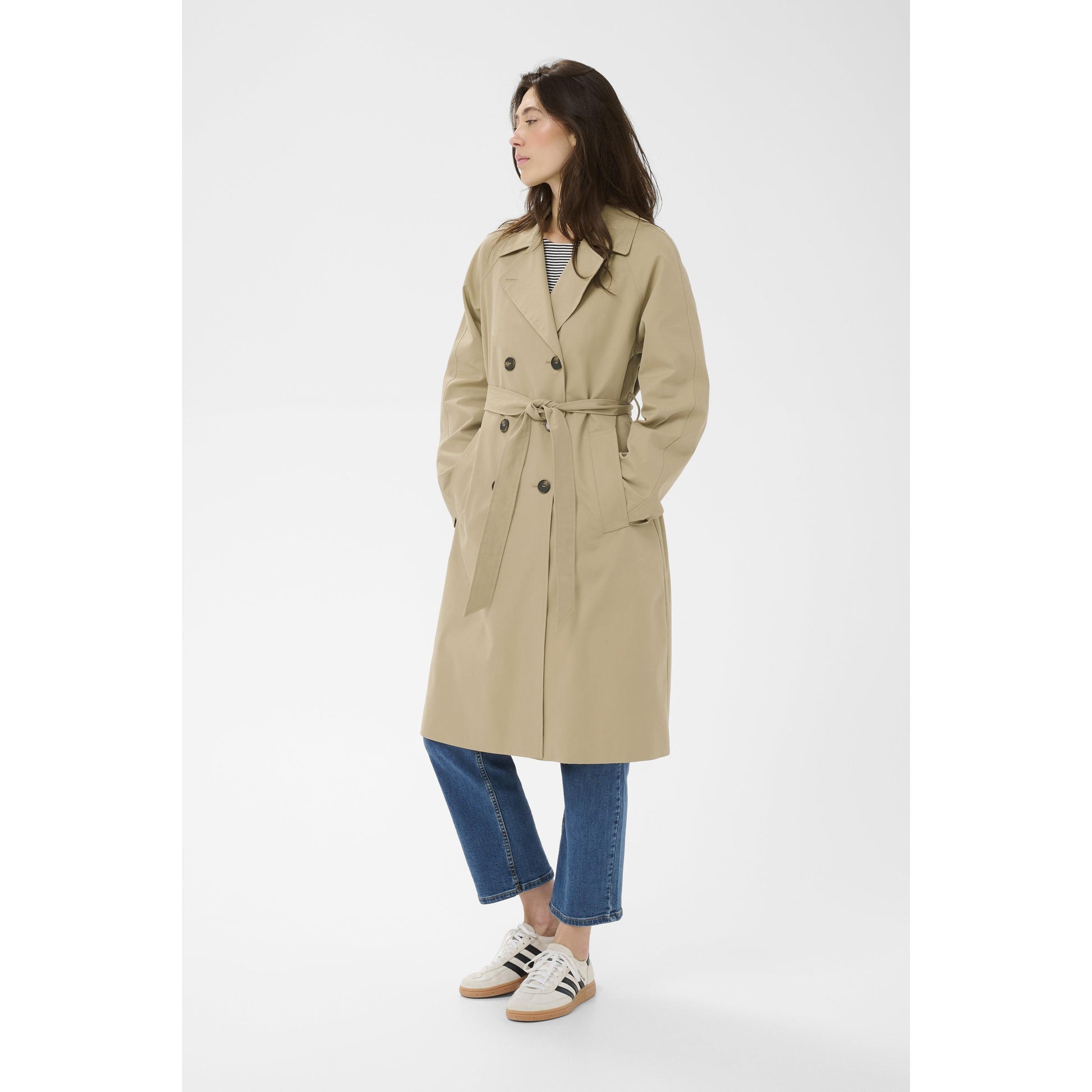AUBRIE TRENCH-LADIES LIGHTWEIGHT COATS & JACKETS-PART TWO-JB Evans Fashions & Footwear