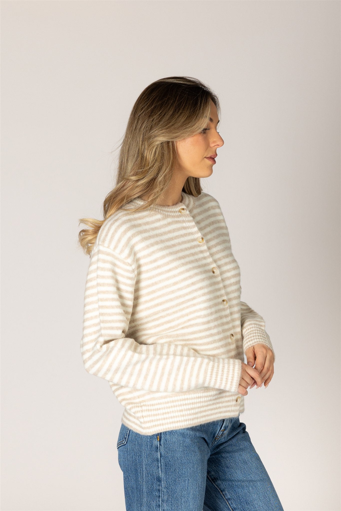 AVRIL STRIPE CARDI