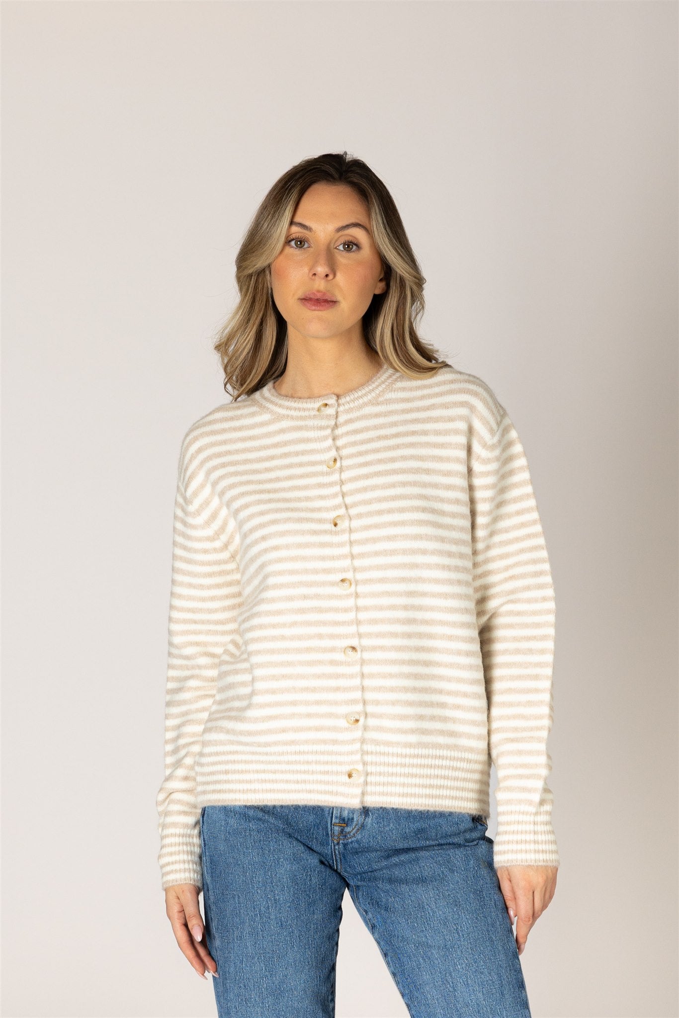 AVRIL STRIPE CARDI