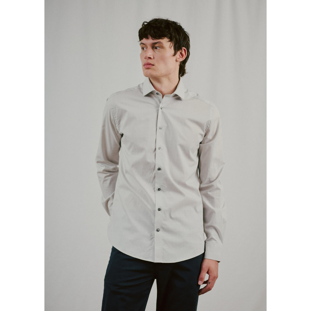 BALLE MODERN FIT GLENN CHECK-MENS SHIRTS-BRUUN STENGADE-JB Evans Fashions & Footwear