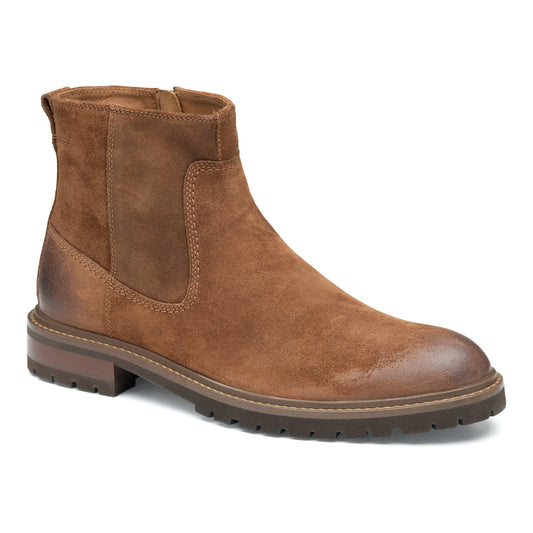 BARRETT ZIP BOOT-MENS BOOTS-JOHNSTON & MURPHY-JB Evans Fashions & Footwear