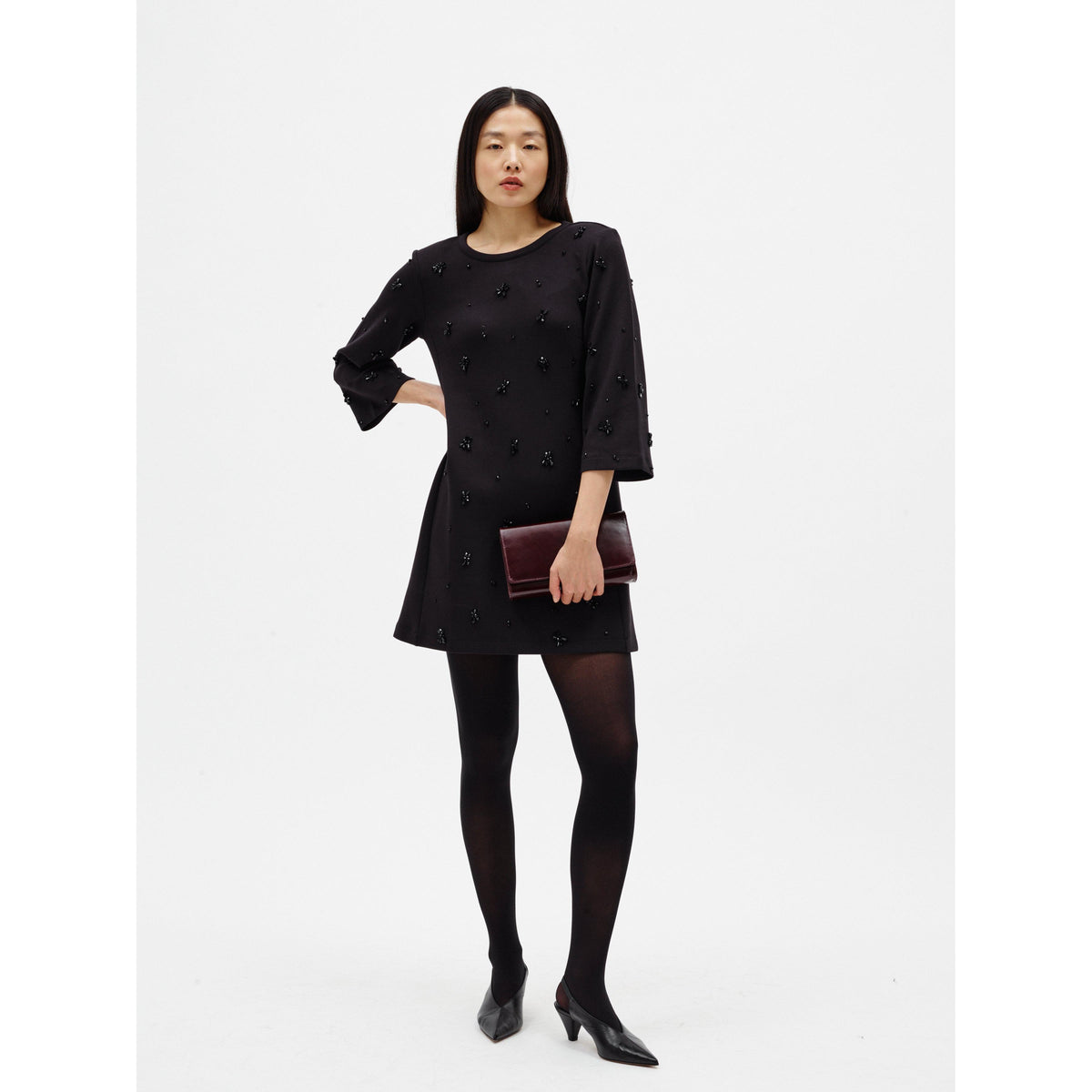 BAYA VINCENT SHORT DRESS-LADIES DRESSES & JUMPERS-INWEAR-JB Evans Fashions & Footwear