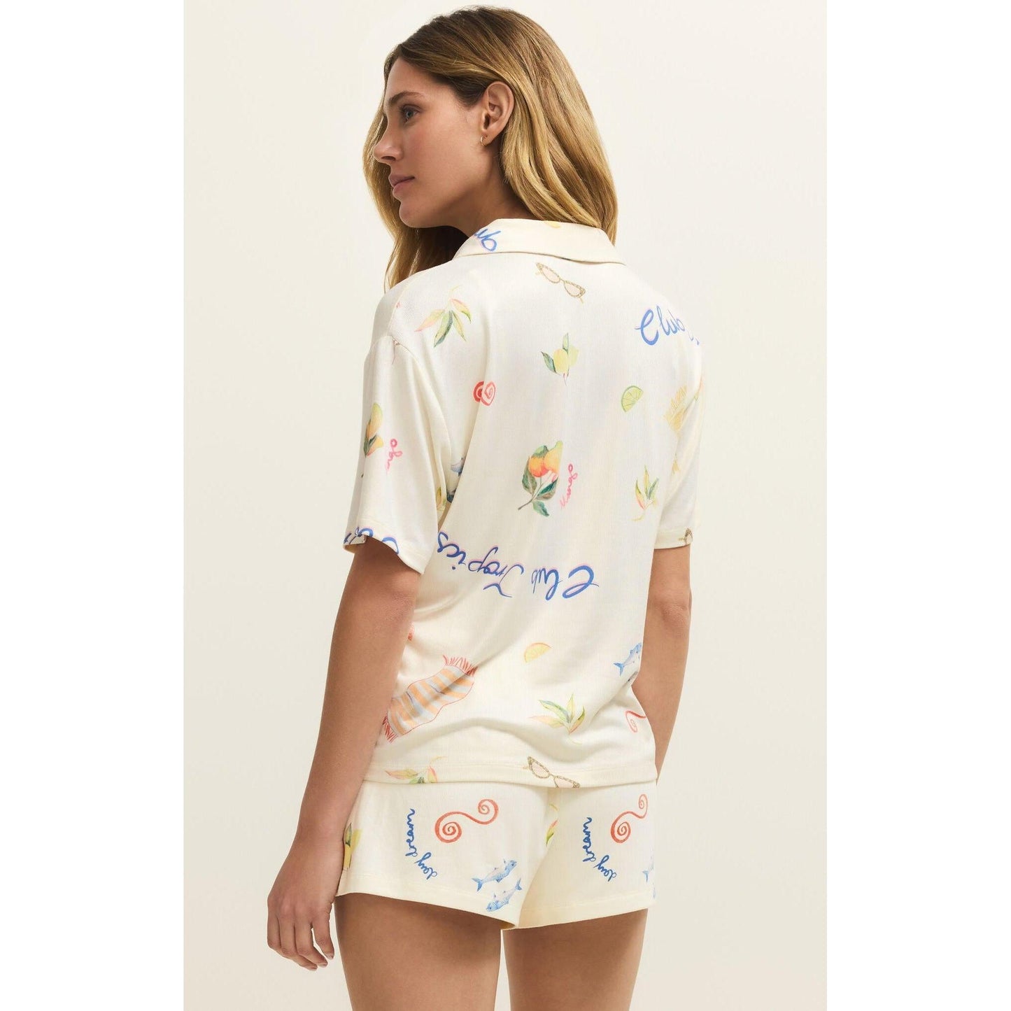 BEACH DAYS PJ TOP-LADIES LOUNGE & SLEEPWEAR-Z SUPPLY LOUNGE-JB Evans Fashions & Footwear