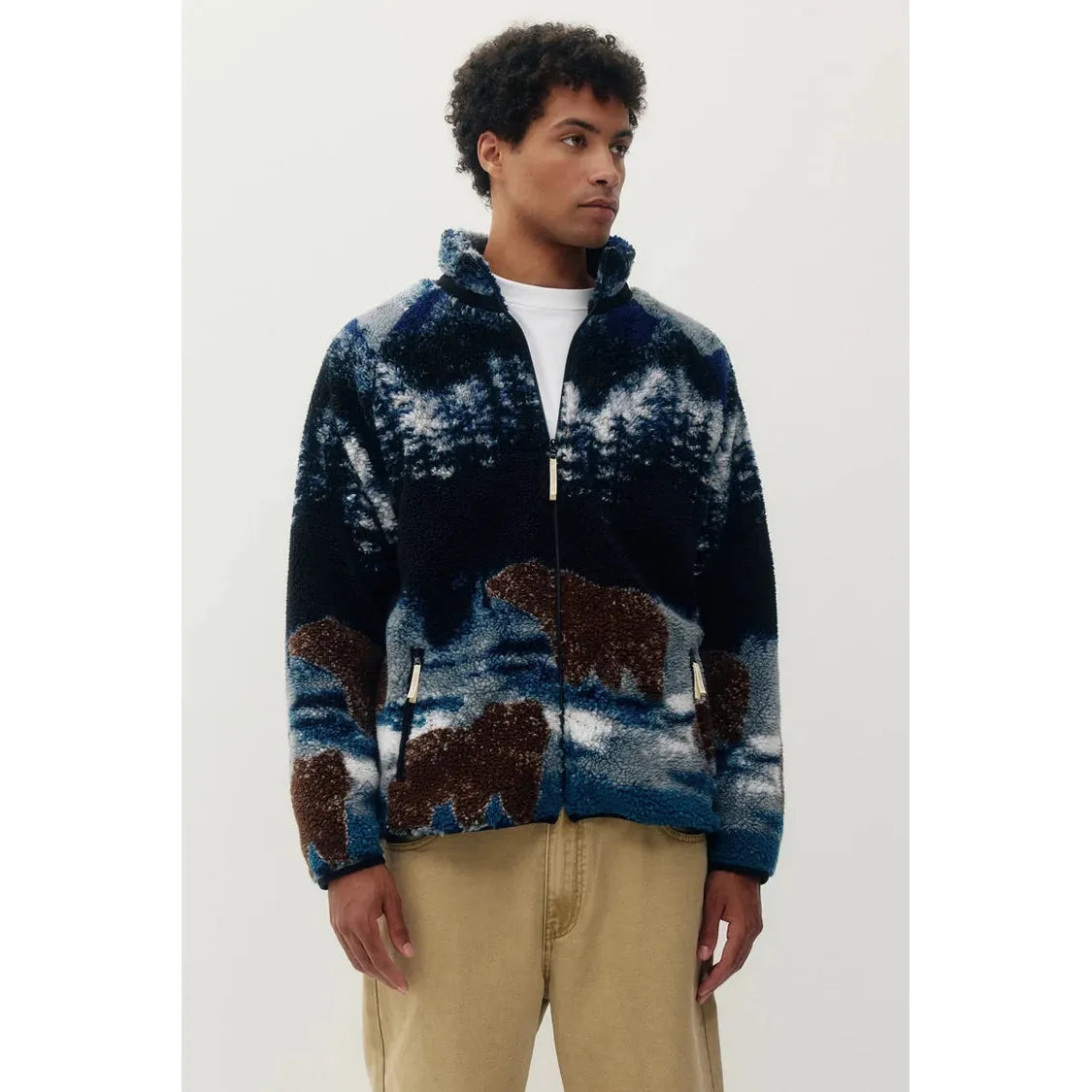 BEARS IN THE WILD SHERPA-MENS LIGHTWEIGHT COATS & JACKETS-KUWALLA-JB Evans Fashions & Footwear