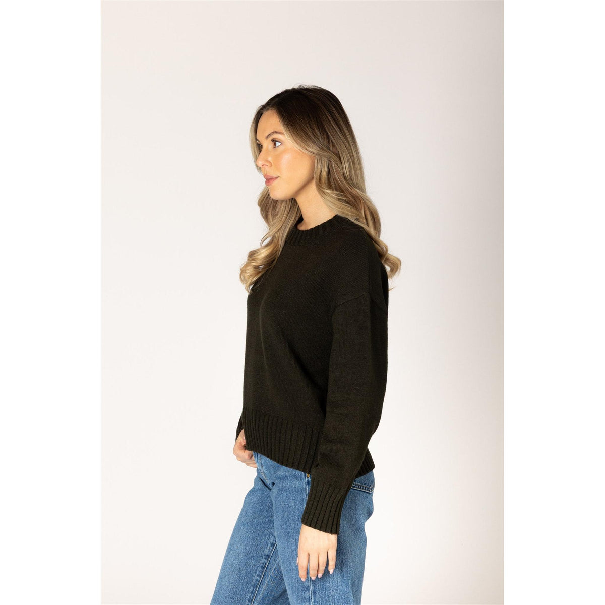 BECCA ESSENTIALS CREW-LADIES SWEATERS & KNITS-LYLA & LUXE-JB Evans Fashions & Footwear