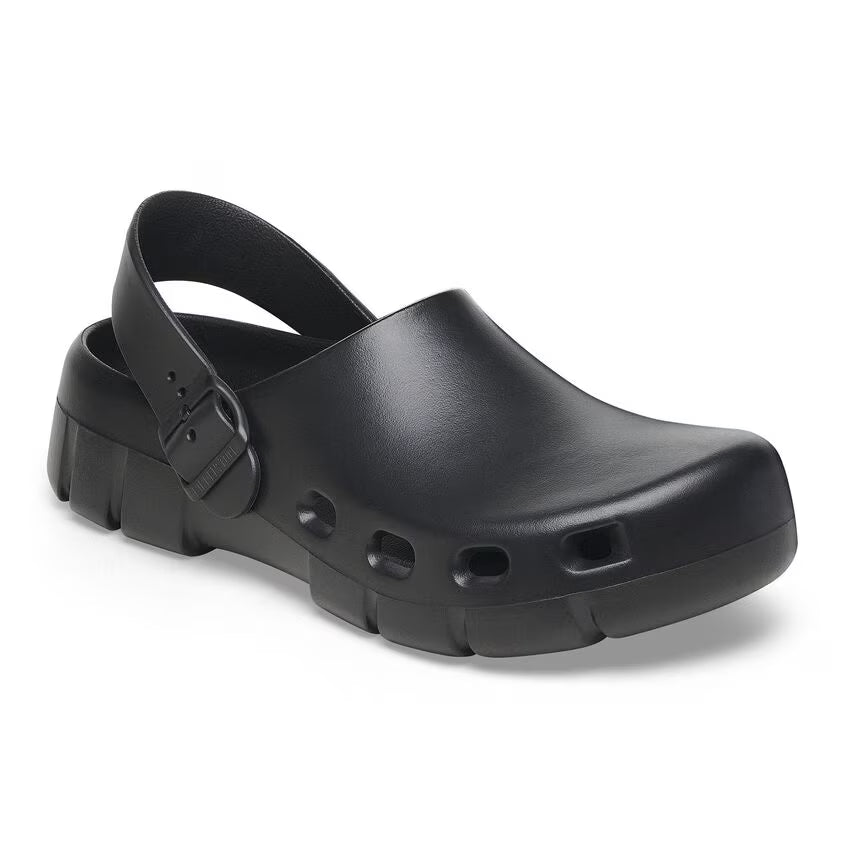 BIRKI FLOW EVA BLACK R-SANDALS-BIRKENSTOCK-JB Evans Fashions & Footwear