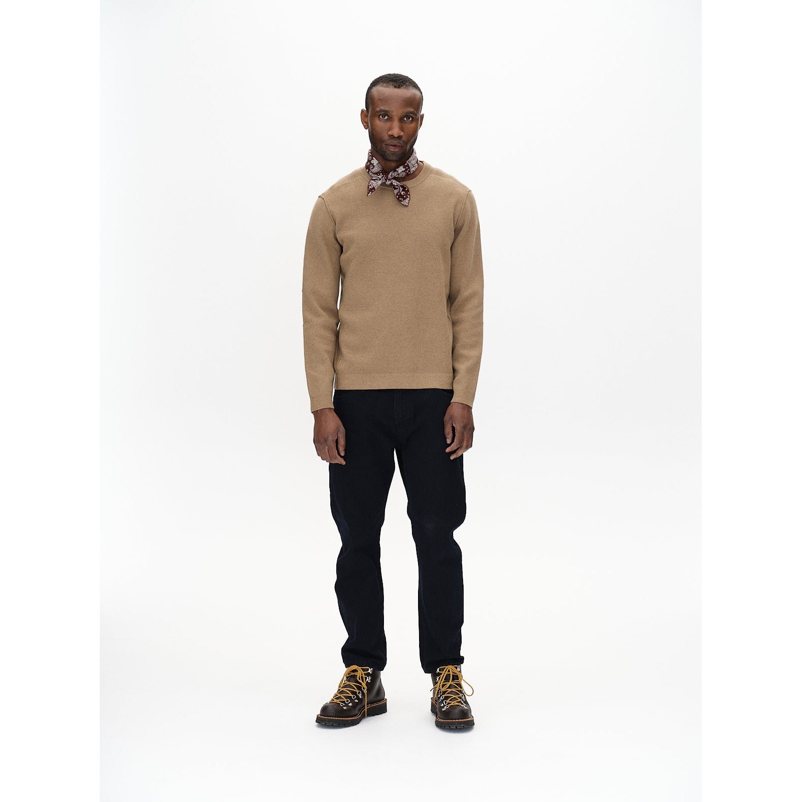 BLANKO LS SAND KNIT-MENS SWEATERS & KNITS-GABBA-JB Evans Fashions & Footwear