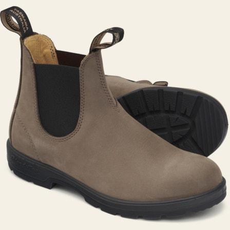 BLUNDSTONE CLASSIC STONE NUBUCK-UNISEX BOOTS-BLUNDSTONE-JB Evans Fashions & Footwear