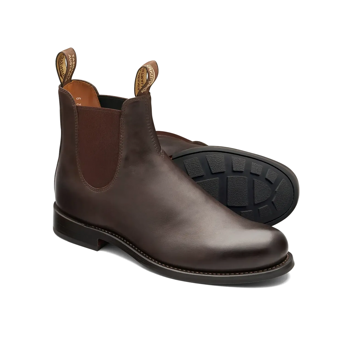 BLUNDSTONE HERITAGE CHELSEA BROWN-UNISEX BOOTS-BLUNDSTONE-JB Evans Fashions & Footwear
