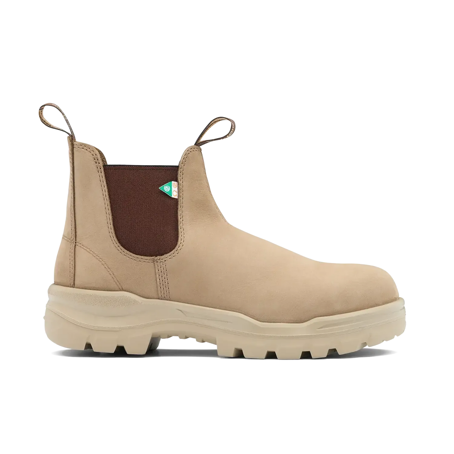 BLUNDSTONE ROTOFLEX WORK & SAFETY STONE-UNISEX BOOTS-BLUNDSTONE-JB Evans Fashions & Footwear