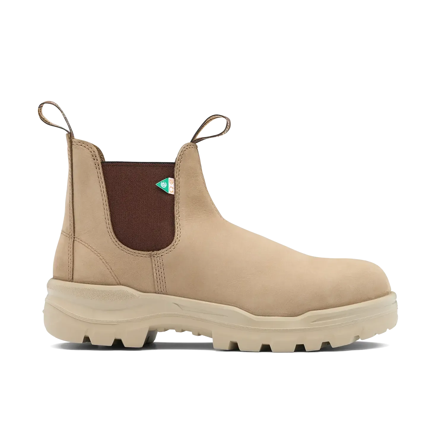 BLUNDSTONE ROTOFLEX WORK & SAFETY STONE-UNISEX BOOTS-BLUNDSTONE-JB Evans Fashions & Footwear
