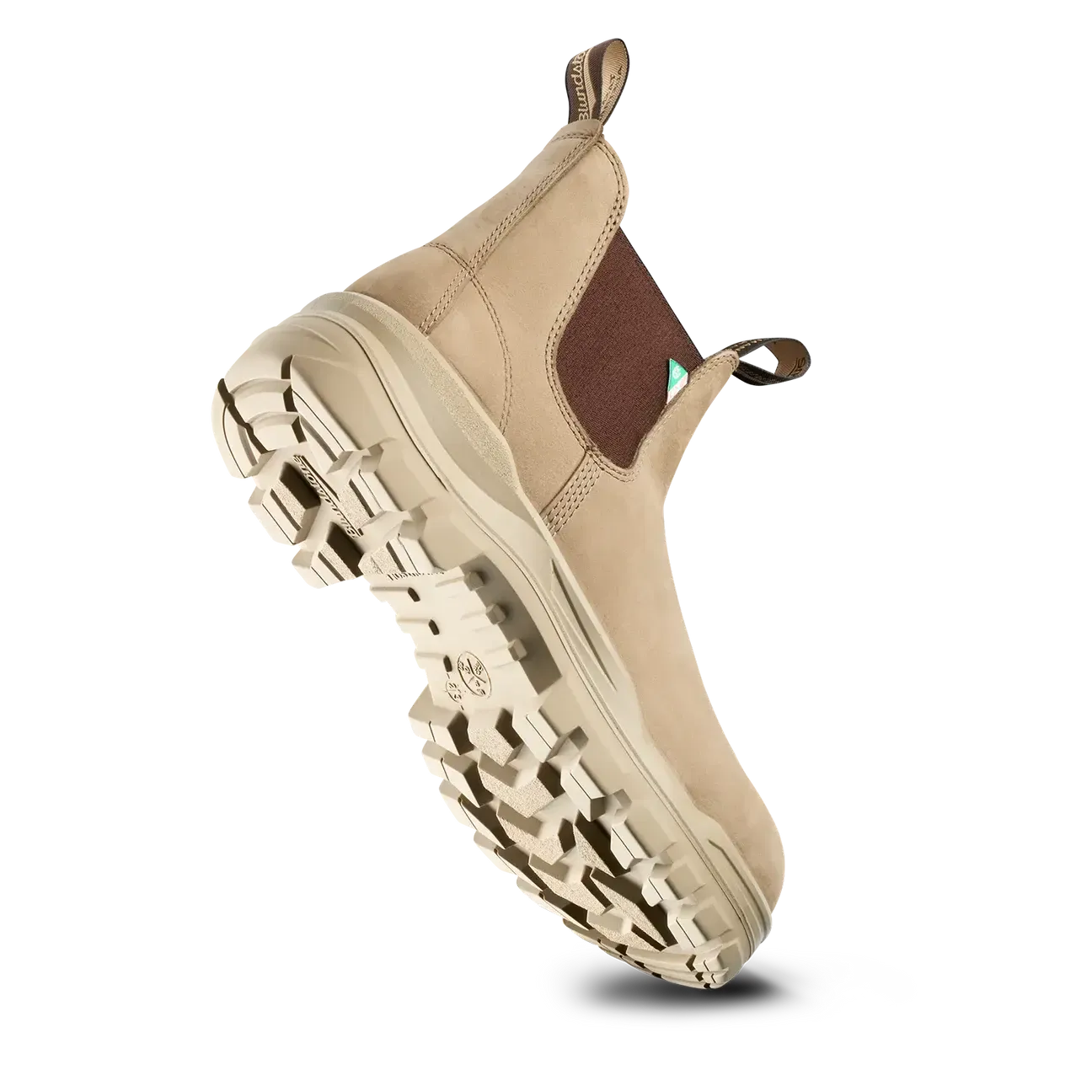 BLUNDSTONE ROTOFLEX WORK & SAFETY STONE-UNISEX BOOTS-BLUNDSTONE-JB Evans Fashions & Footwear