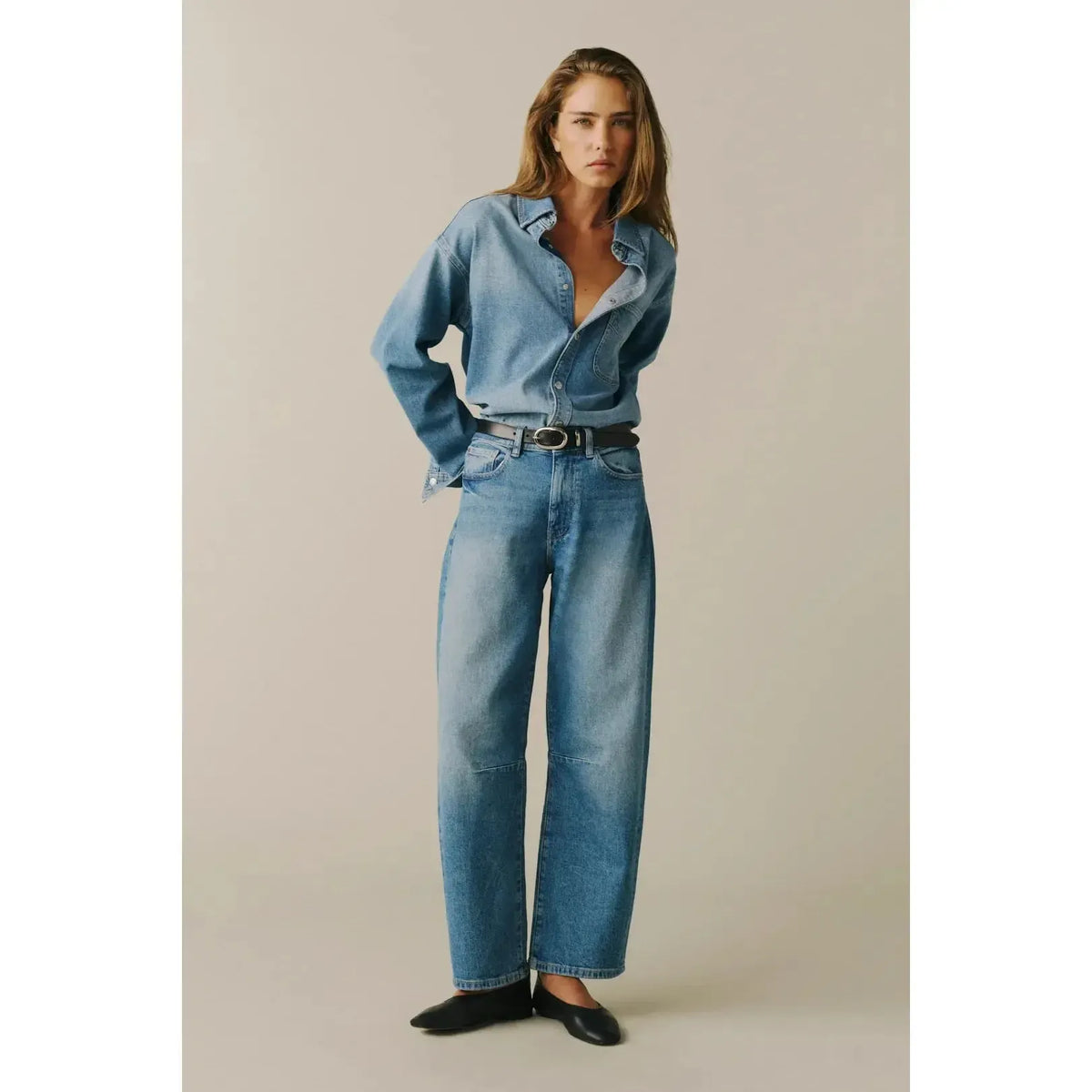 BNA SOFT CURVE BARREL-LADIES DENIM-WARP & WEFT-JB Evans Fashions & Footwear