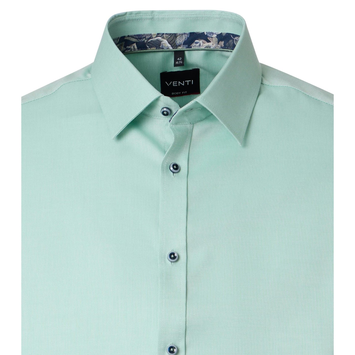 BODY FIT CIRCLE PRINT-MENS DRESS SHIRTS-VENTI-JB Evans Fashions & Footwear