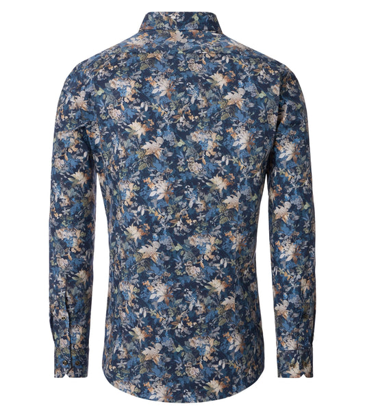 BODY FIT FLORAL PRINT-MENS DRESS SHIRTS-VENTI-JB Evans Fashions & Footwear
