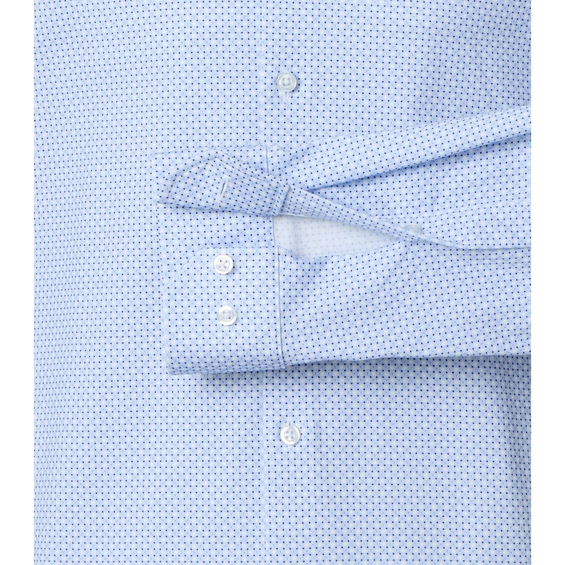 BODY FIT HYPERFLEX DOT PRINT-MENS DRESS SHIRTS-VENTI-JB Evans Fashions & Footwear